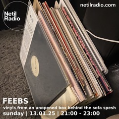 FEEBS - "vinyls from an unopened box behind the sofa spesh" w/ Jaye Ward - 13th January 2025