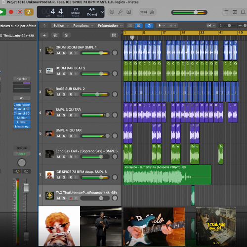 Projet 1313 UnknowProd M.R.  Feat.   ICE SPICE 73 BPM MAST. L.P.