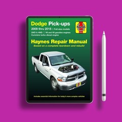 Dodge V6 & V8 Gas & Cummins turbo-diesel Pick-ups (09-18) Haynes Repair Manual (Does not includ