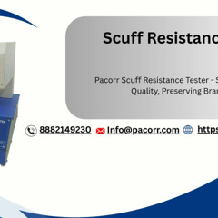 Pacorr Scuff Resistance Tester – Ensure Print Durability with Precision
