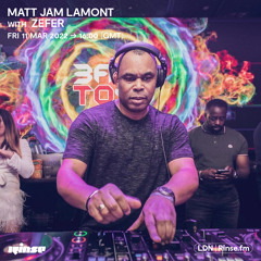 Matt Jam Lamont with Zefer - 11 March 2022