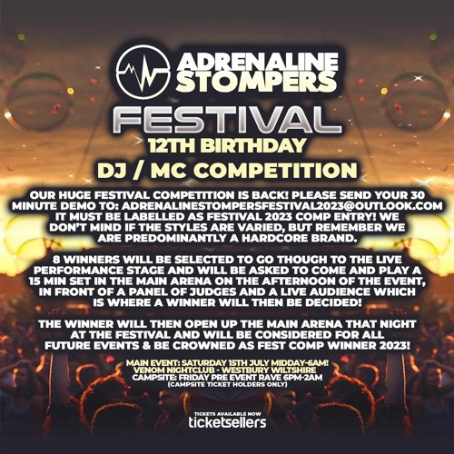 Stream Adrenaline Stompers - Festival 2023 Comp Entry by D-Ranged ...