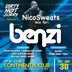 Dirty Not Sorry Pres: Benzi Open Aux Submission - NicoSweats
