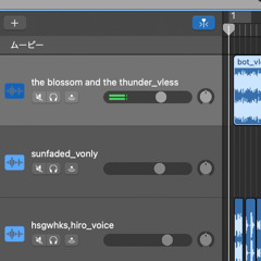 サンフェーデッド（篠澤広）×蕾に雷（長谷川白紙）_sunfadded(hiro shinosawa)×the blossom and the thunder(hakushi hasegawa)_remix