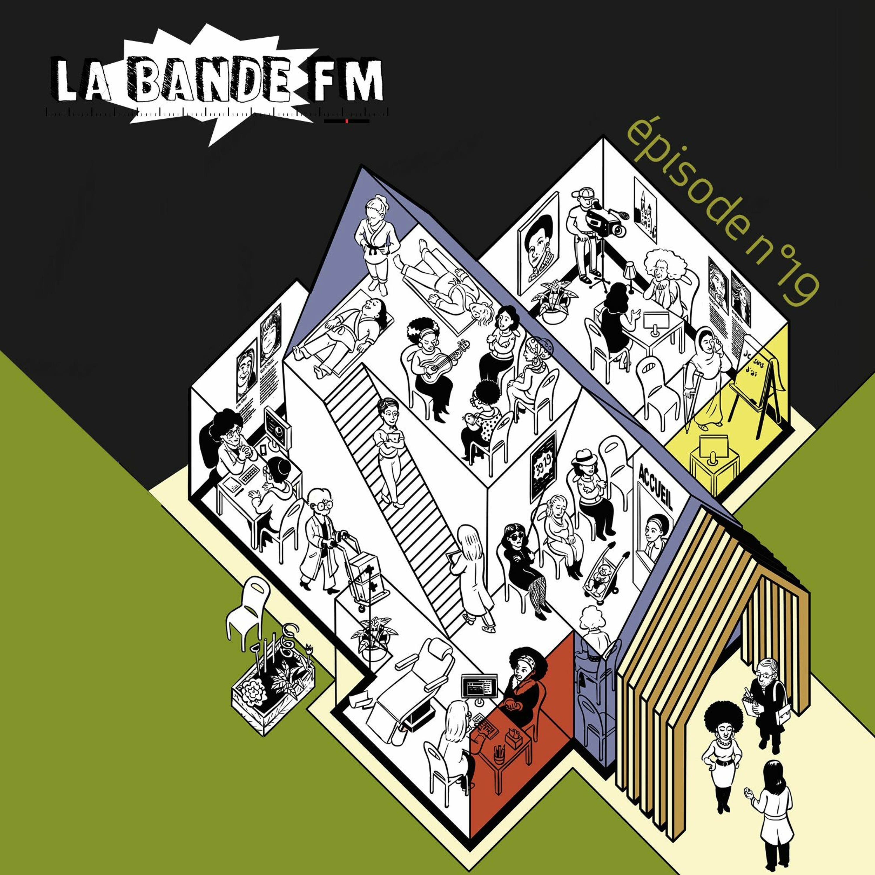 La bande FM - Bande dessinée