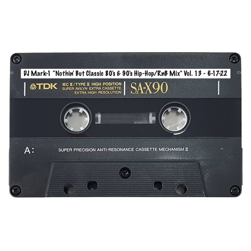 “Nothin' But Classic 80's & 90's Hip-Hop/RnB Mix" Vol. 13 - 6-17-22