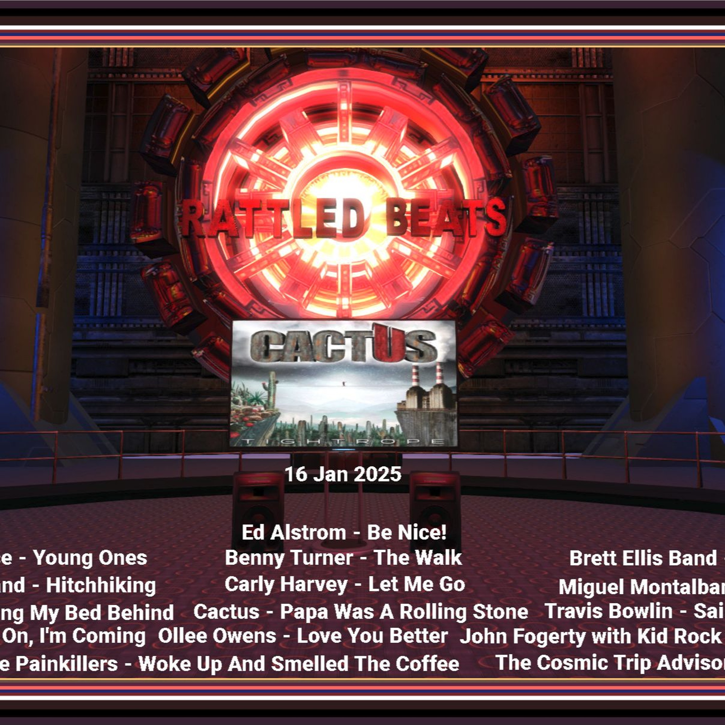 Rattled Beats 01-16-25 episode artwork