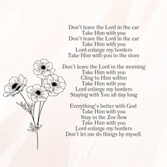 Don’t Leave the Lord in the Car