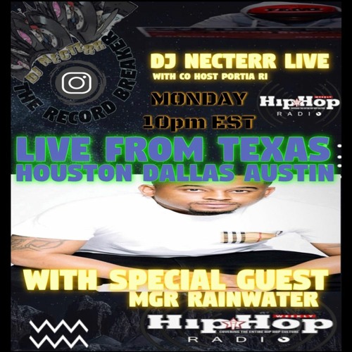 MO3 MGR RAINWATER LIVE WITH DJ NECTERR & PORTIA RI