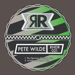 Pete Wilde - The Operator (Original Mix)