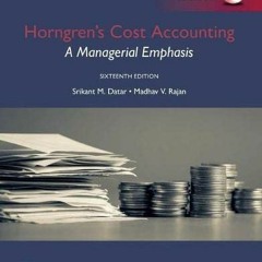 [Free] EPUB 🖋️ Horngren's Cost Accounting plus Pearson MyLab Accounting with Pearson