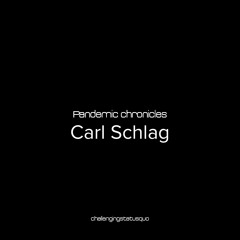 Pandemic chronicles - Carl Schlag