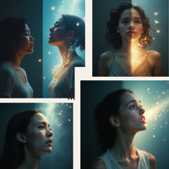 “A Voz Que Mora em Mim” -Dricaa Barsanetti (letra) + Música IA