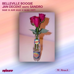 Belleville Boogie : Jan Decent invite Sandro - 19 Avril 2022