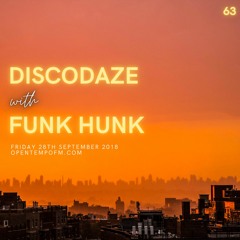 DiscoDaze #63 - 28.09.18 (Guest Mix - Funk Hunk)