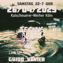 Guido Venier live@Techno Beats -, Kalscheurer Weier 26.04.2025