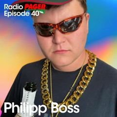 Radio Pager Episode 40 - Philipp Boss