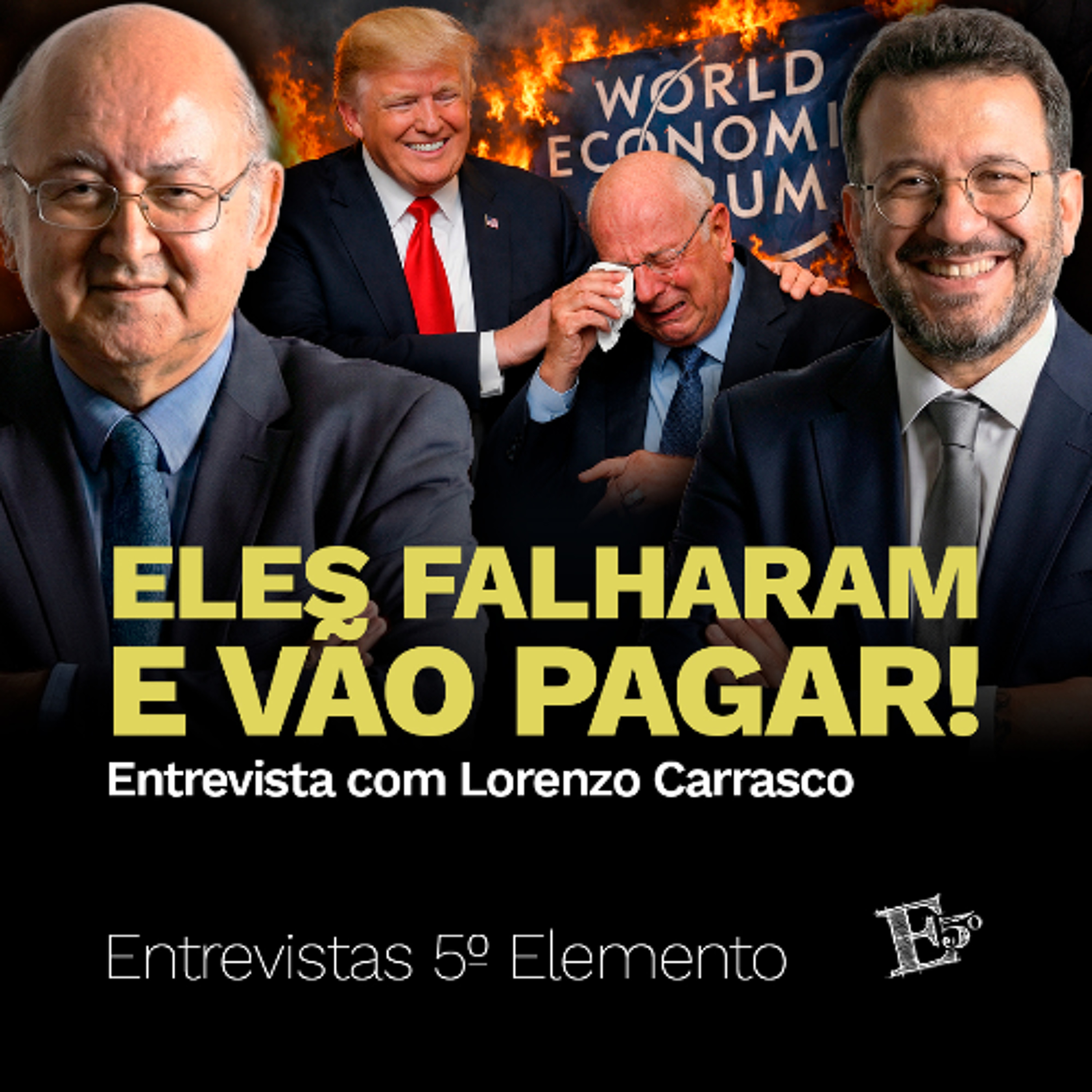 Eles FALHARAM e Vão PAGAR! | Entrevista com Lorenzo Carrasco episode artwork