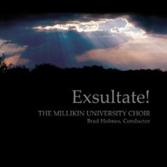 Gaudete (TTBB divisi, percussion) performed by Millikin University