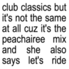 charli xcx - club classics (peachairee remix)