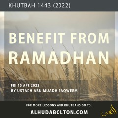 Benefit From Ramadhan
