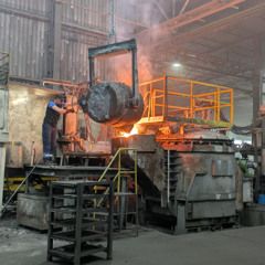 The Sounds of a Steel Foundry in Zenica, Bosnia and Herzegovina