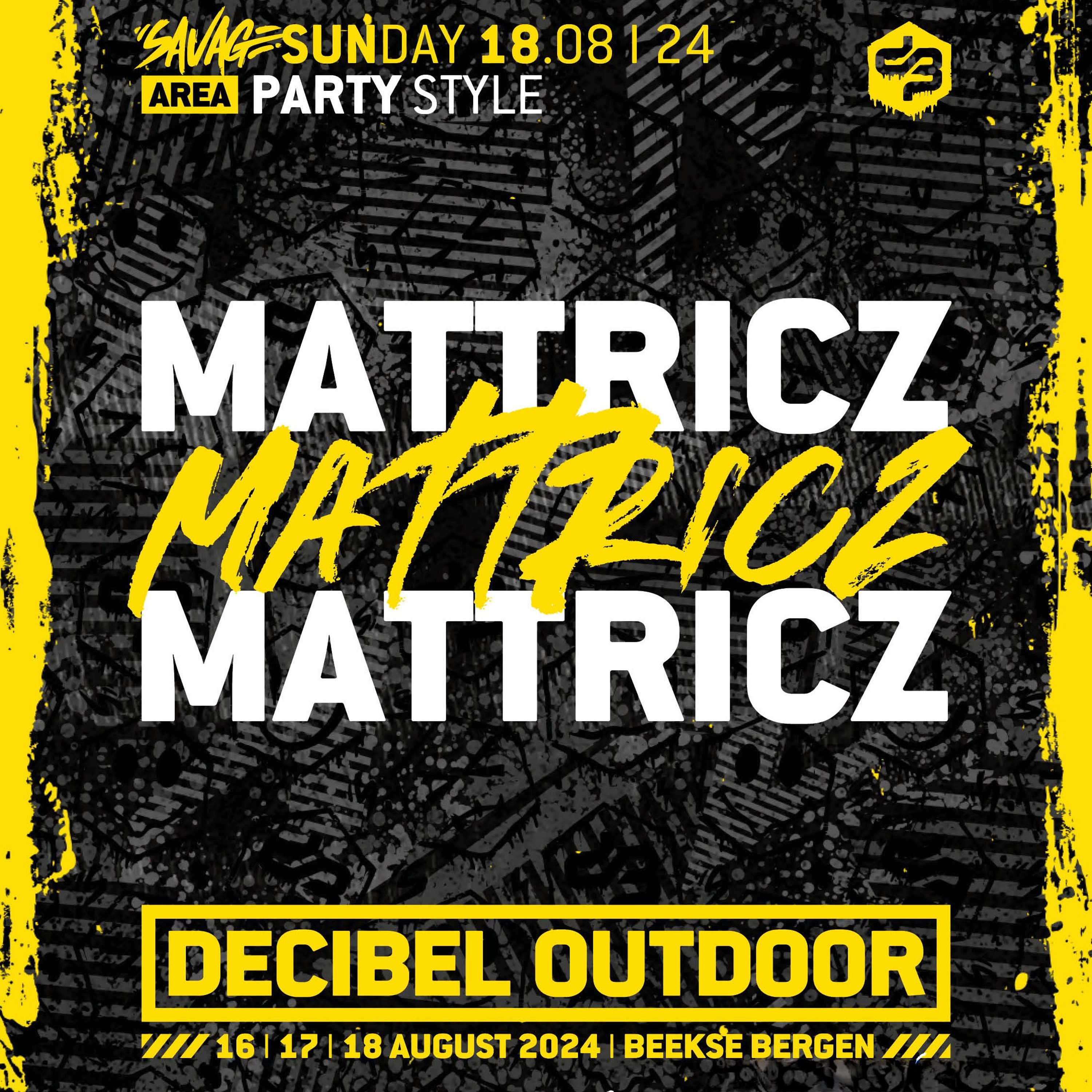 Mattricz | Decibel outdoor 2024 | Partystyle | SAVAGE SUNDAY episode artwork