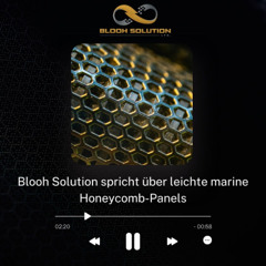 Blooh Solution spricht über leichte marine Honeycomb-Panels