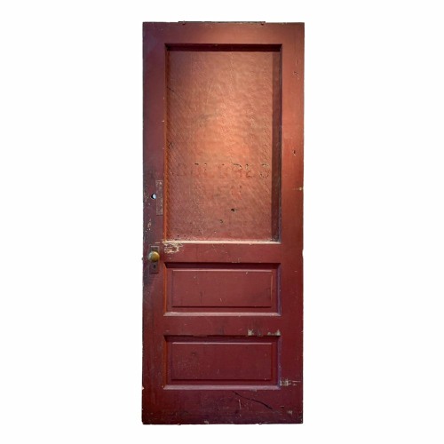 Colored Men Waiting Room Door