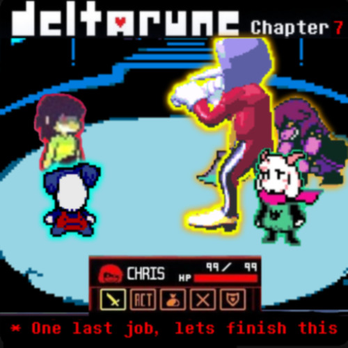 DELTARUNE (Chapter 7 Genocide) UST - Their Final Bout