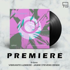 PREMIERE: D-Sens - Vibrante Lumiere (Jamie Stevens Remix) [SPROUT]