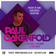 Dan Hayes @ Concorde 2 w/ Paul Oakenfold 24/06/22