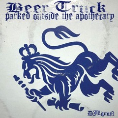 Beer Truck Parked Outside The Apothecary