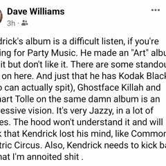 Bull on Beats: Kendrick Lamar Listening Party Pt.1