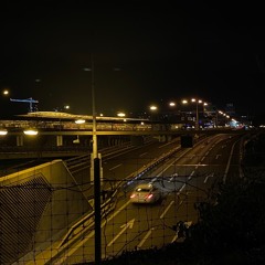 Late Night drive in the city