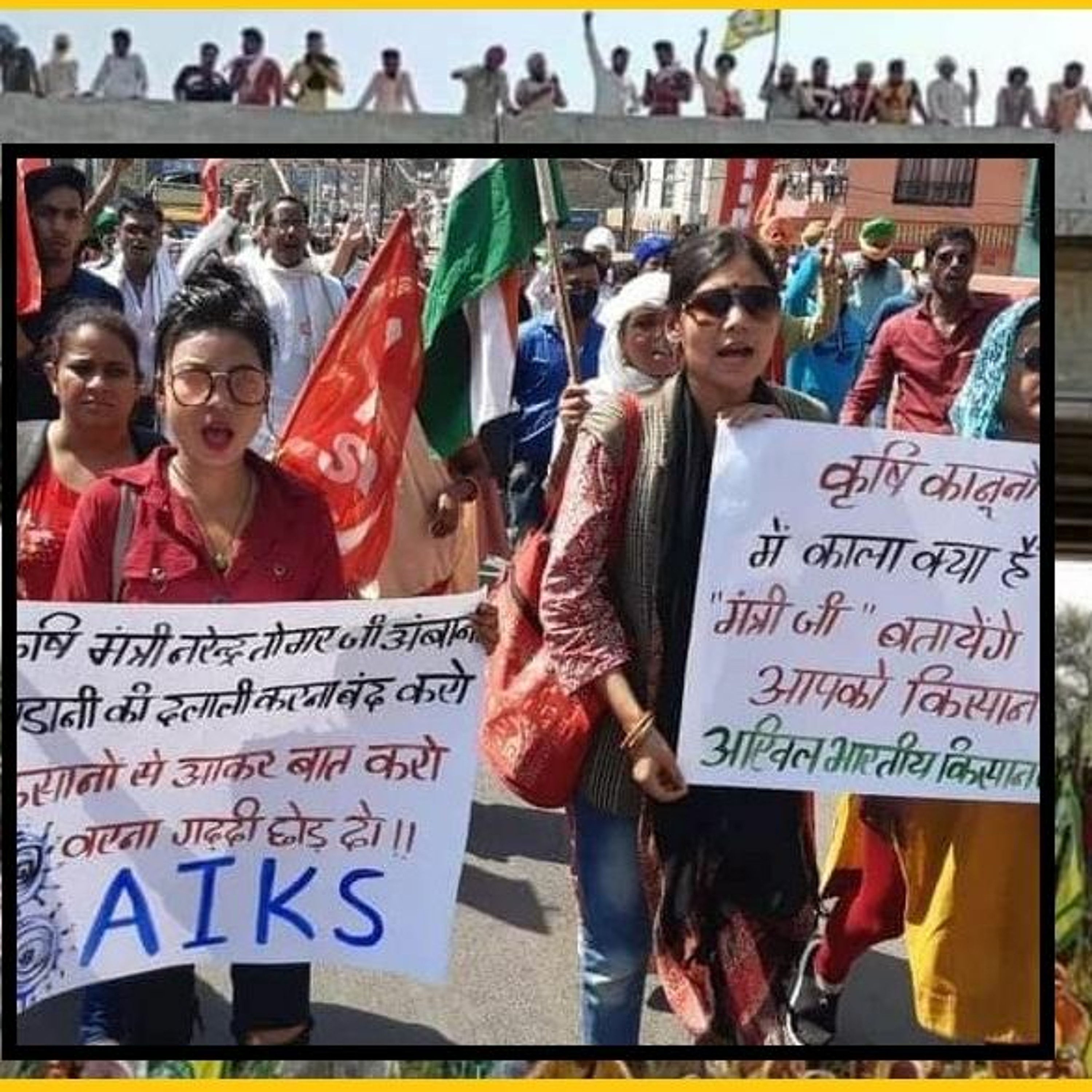 Indian Farmers: Socialist News And Views Episode # 20 (3/18/2021) episode artwork
