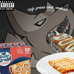 High protein toast sandwich-Twinkle nuts & Heavy D-licious