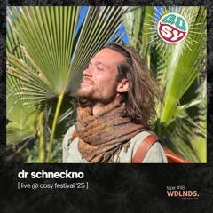 dr. schneckno 🌿 wdlnds. tape '118 | live @ cosy festival '25