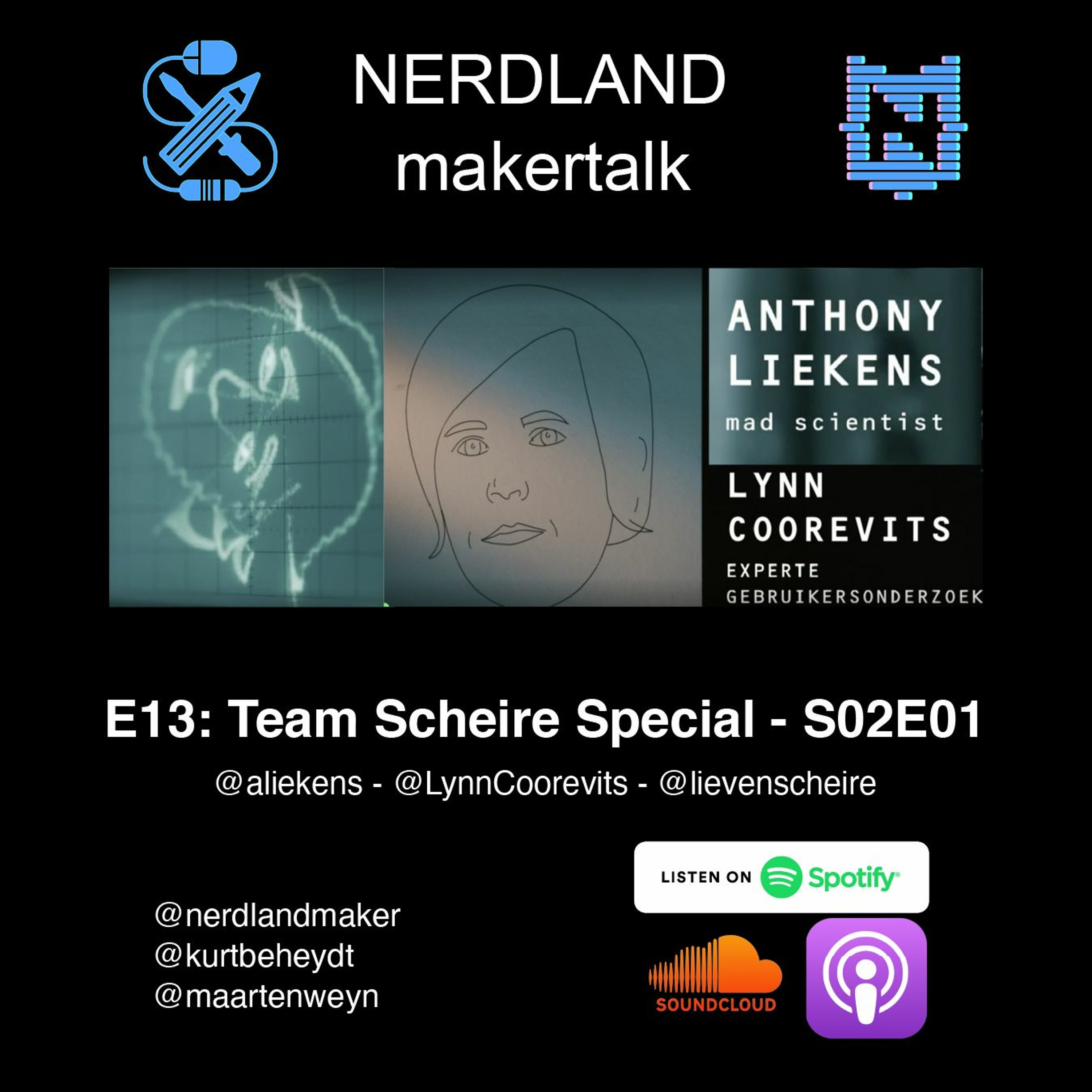 Nerdland Makertalk, podcast over makers