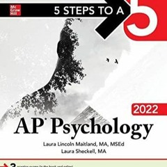 [Doc] 5 Steps to a 5: AP Psychology 2022 Ebook