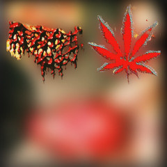 kannibal kannabis bong smoke bloody face cannibalism and pizza