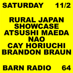 rural Japan 15th anniversary showcase at barn radio