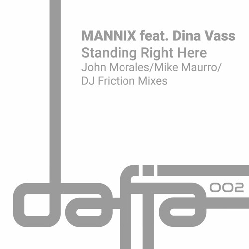 Mannix Feat Dina Vass - Standing Right Here (DJ Friction Extended Remix) Snippet