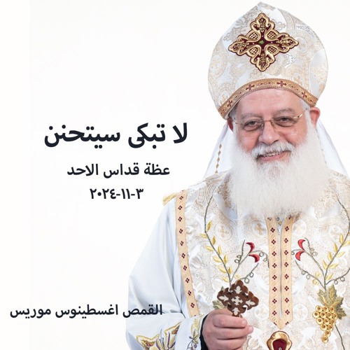 لا تبكى سيتحنن - القمص أغسطينوس موريس - 3 - 11 - 2024قداس الآحد