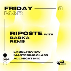 ANALOG MIND X RIPOSTE - RADIOSHOW + MIX
