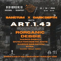 Divination x Selenite Live at  Sanctum X Dark Depth Pres.ART 1.43 SHOWCASE (10.12 ) Arzenal