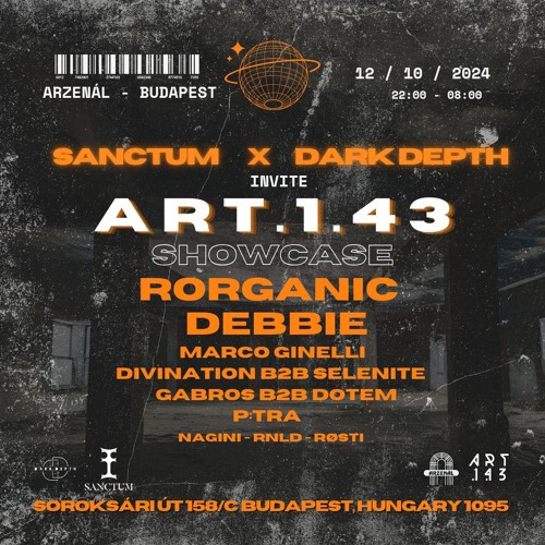 Divination x Selenite Live at  Sanctum X Dark Depth Pres.ART 1.43 SHOWCASE (10.12 ) Arzenal