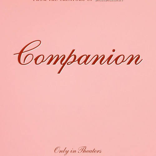 [STREAM-HD] Companion - Die perfekte Begleitung Ganzer FILM auf (2025) Deutsch 1080p