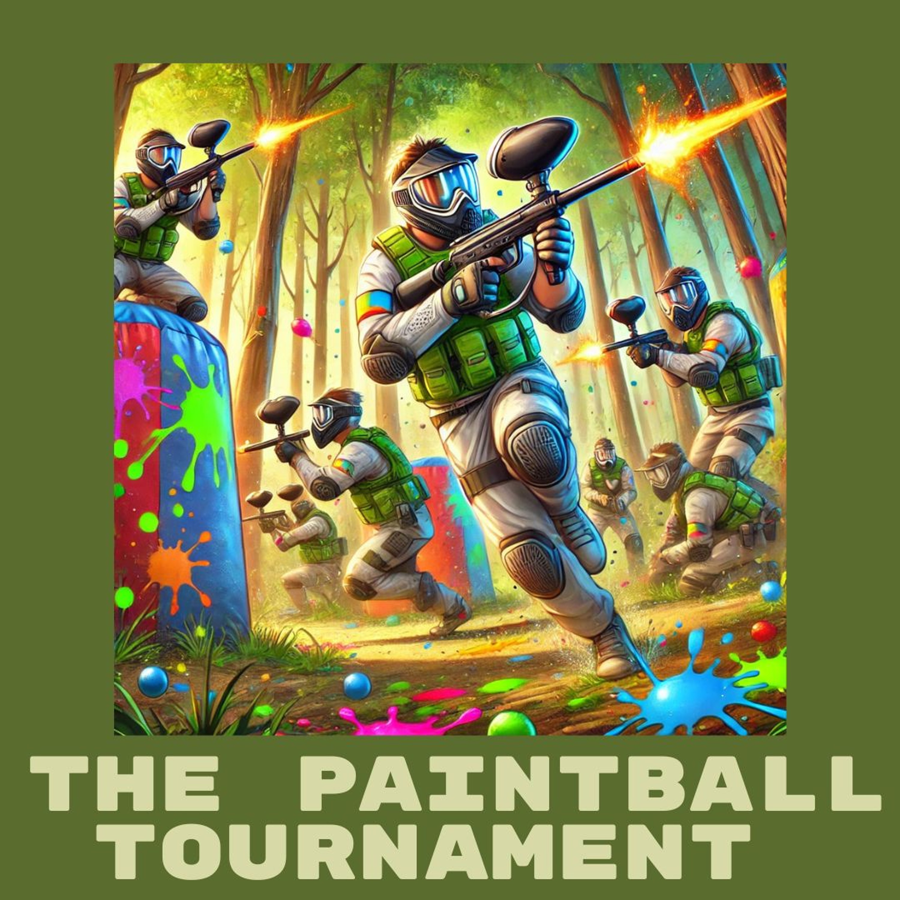 The Paintball Tournament - Deng, Matteo, John and Oliver - St Brigid's School episode artwork