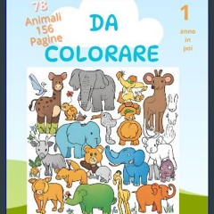 Ebook PDF  ✨ Libro da colorare per bambini: animali da colorare (Italian Edition) get [PDF]